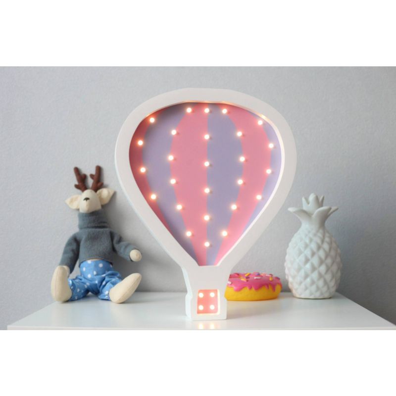 HappyMoon - LED Nachtlampe Heissluftballon girlie