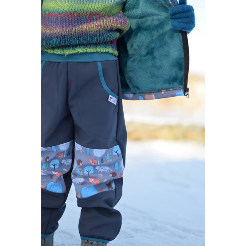 Green Baby - Softshell Hosen Waldfreunde
