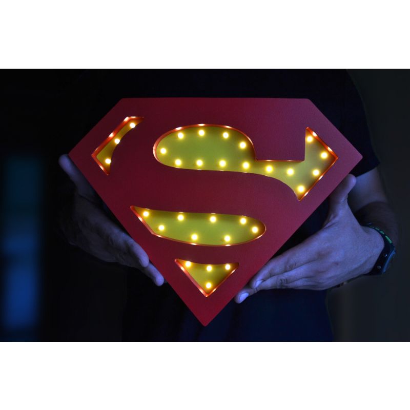 HappyMoon - LED Nachtlampe Superman