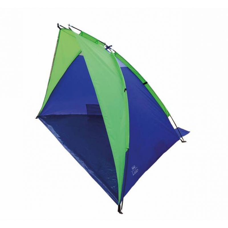 Strandmuschel Lido, blau/grün