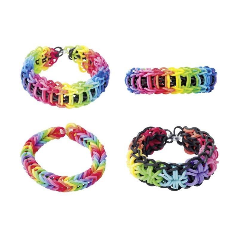 Rainbow Loom - Original Gummibänder, 600 Stück, Burgunder braun