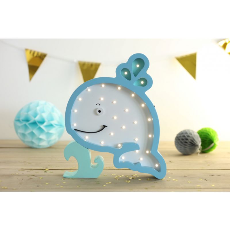 HappyMoon - LED Nachtlampe Wal