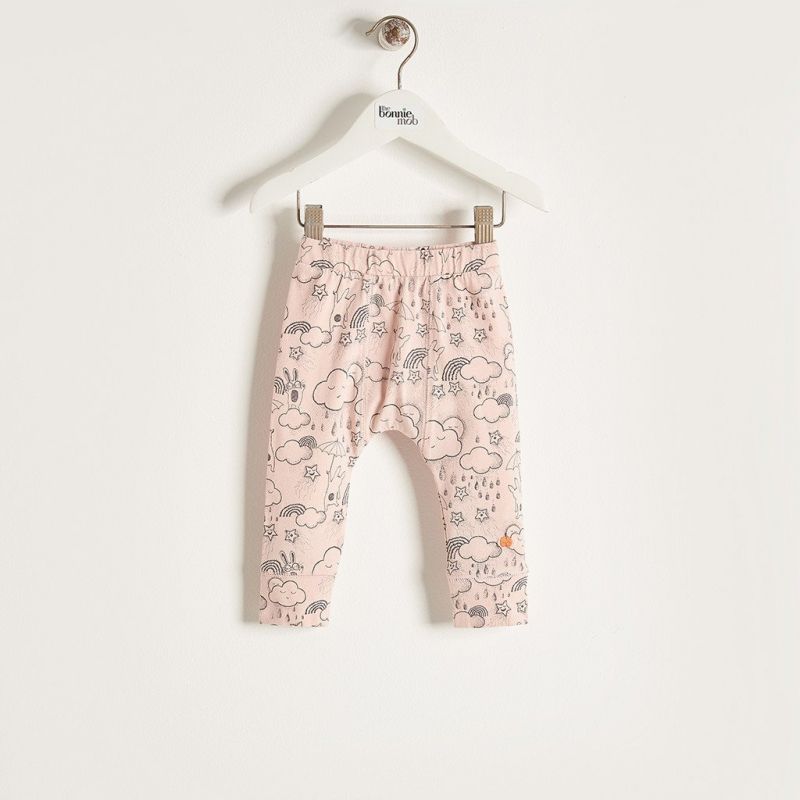 Bonniemob - Leggings Sunshine & Rain rosa