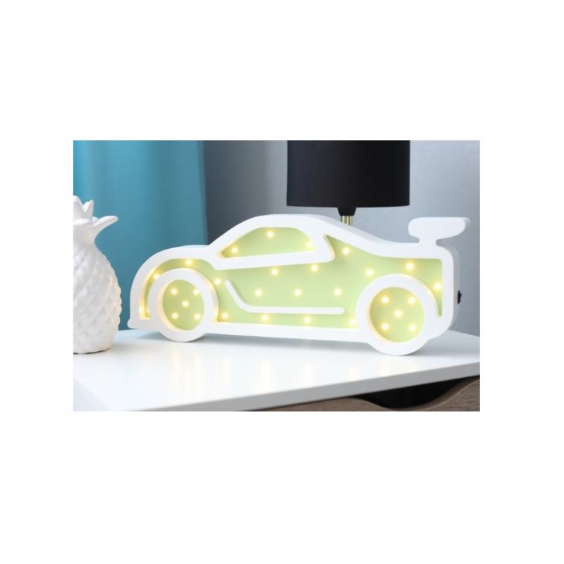 HappyMoon - LED Nachtlampe Sportcar grün
