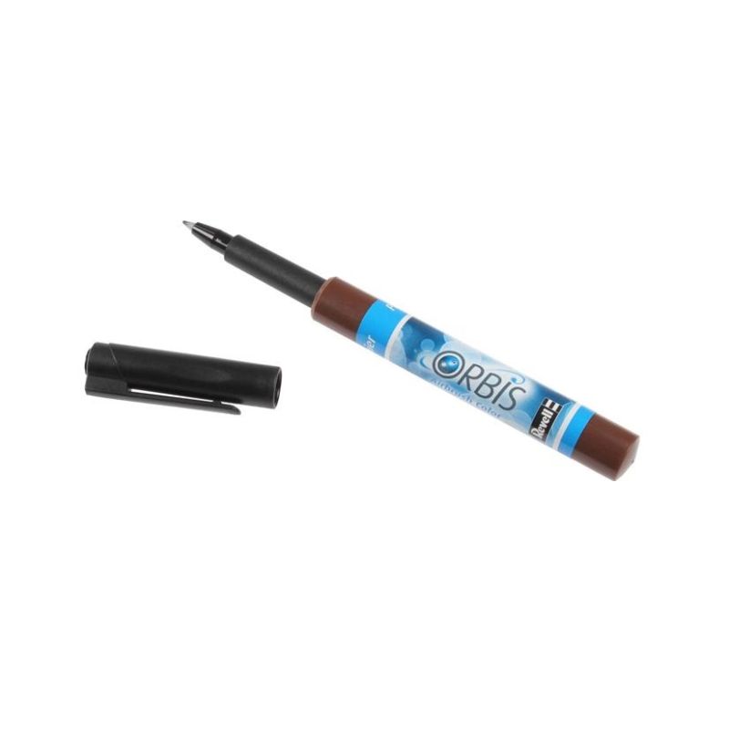 Orbis 30137 - Kinderairbrush - Papierpatrone DUNKELBRAUN