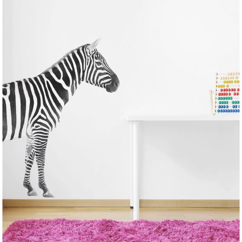 Ginger Monkey - Zebra Wandkleber