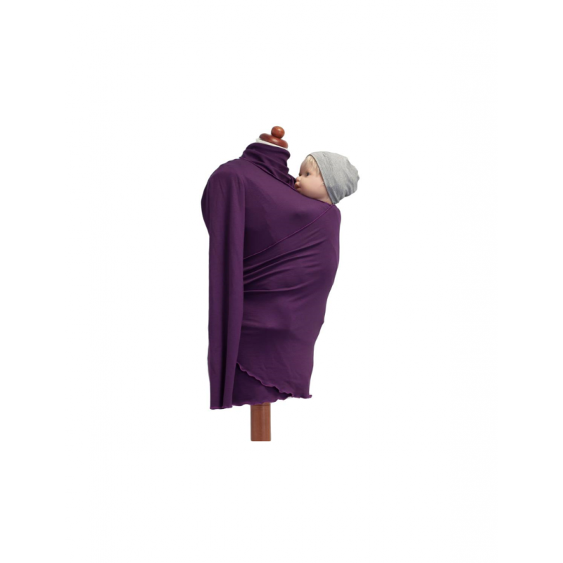 Angel wings 08899 -  Sommer Trage-Sweater dunkelviolett