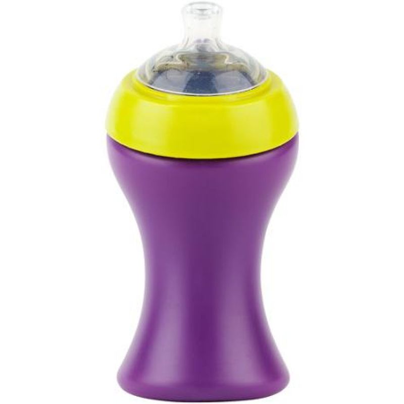 Boon - Swig Trinklernflasche lila/kiwi gross