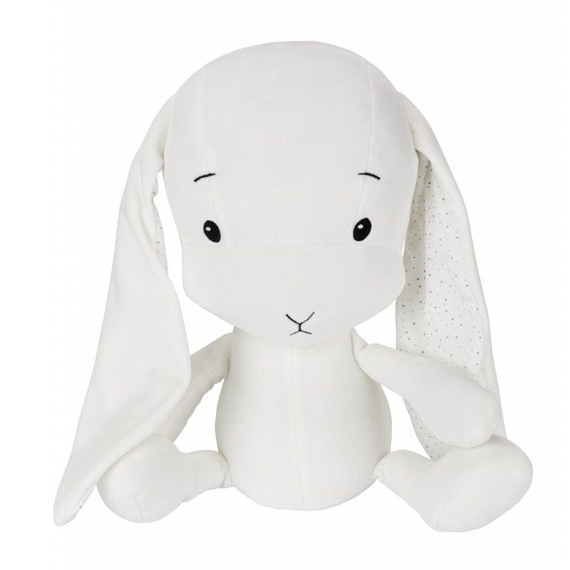 Effiki - Bunny weiss mit Ohren Dots L