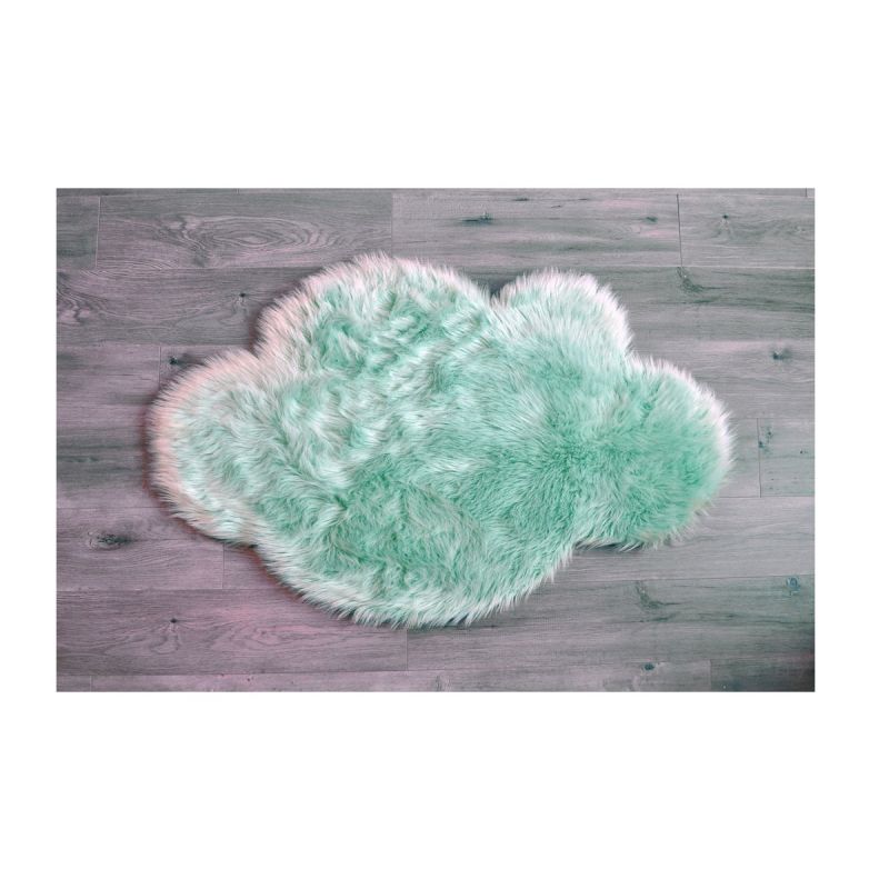 Kroma Carpets - Kunstlammfell Wolke mint