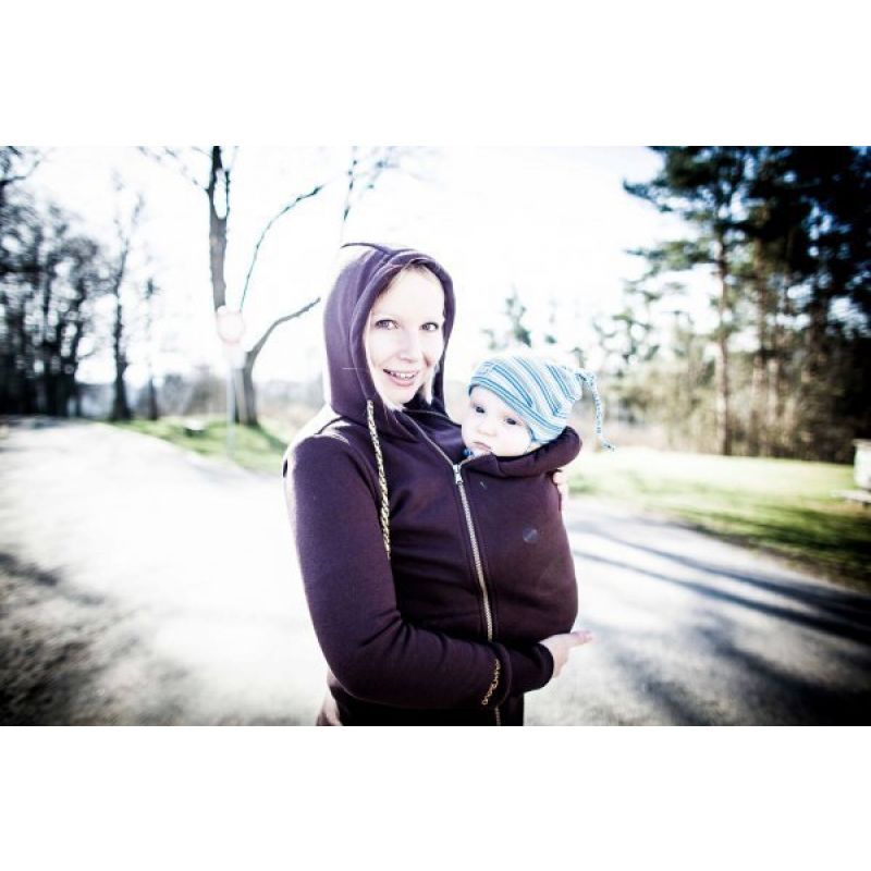 Angel wings 063 -  Hoodie braun