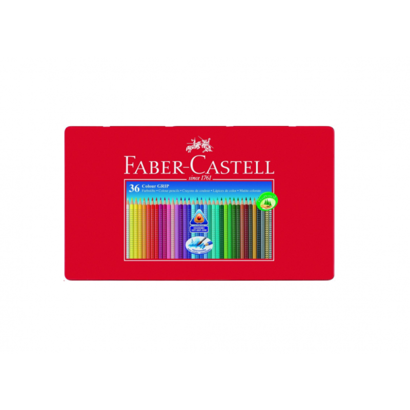 Faber-Castell - Farbstifte 36er Set Blechetui