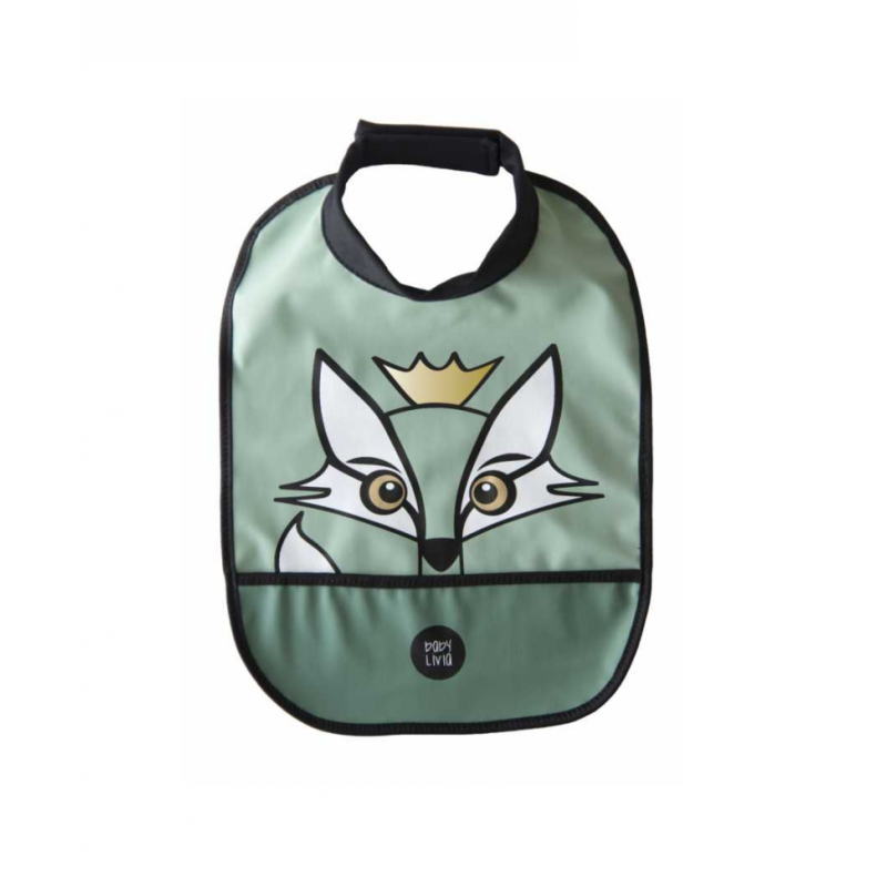 Baby Livia - Lätzchen Rudy the Fox grün