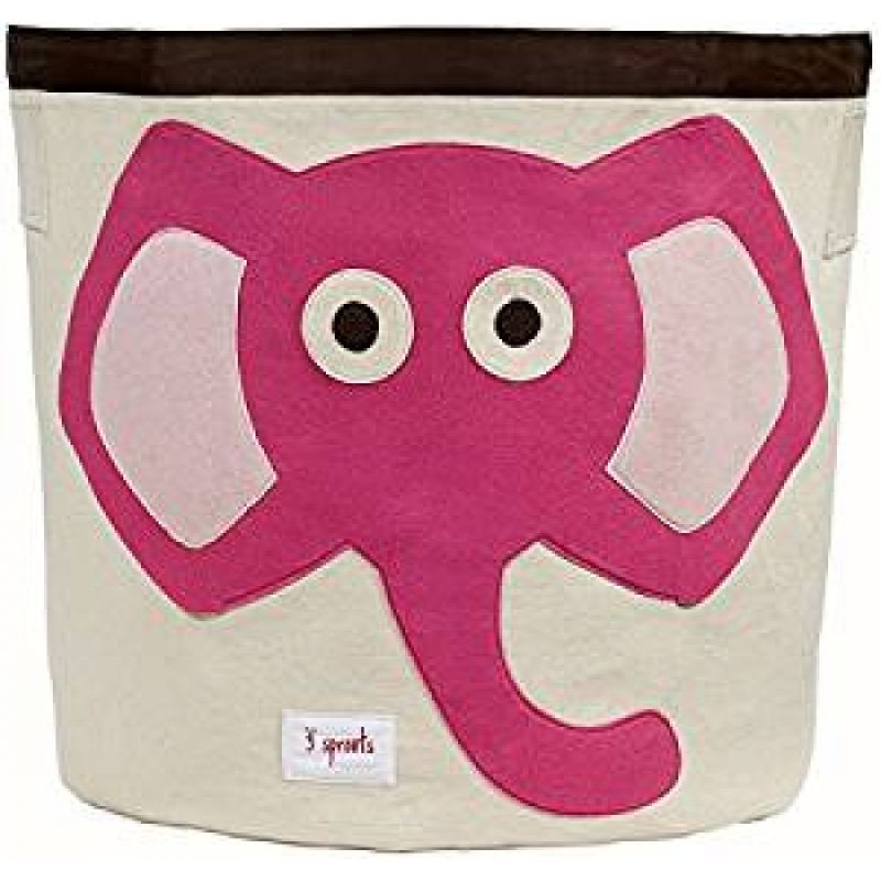 3 sprouts - Aufbewahrungskorb Elefant, pink