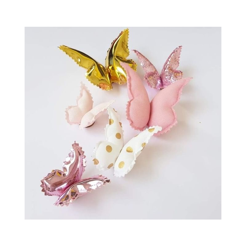 Little Custom Creations - Schmetterlingset Wanddeko Baby got Glam