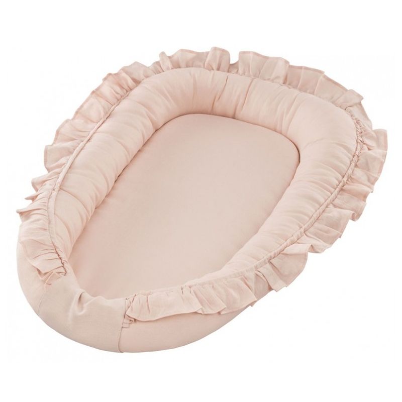 Cotton & Sweets - Babynest "Simply Glamour" puderrosa