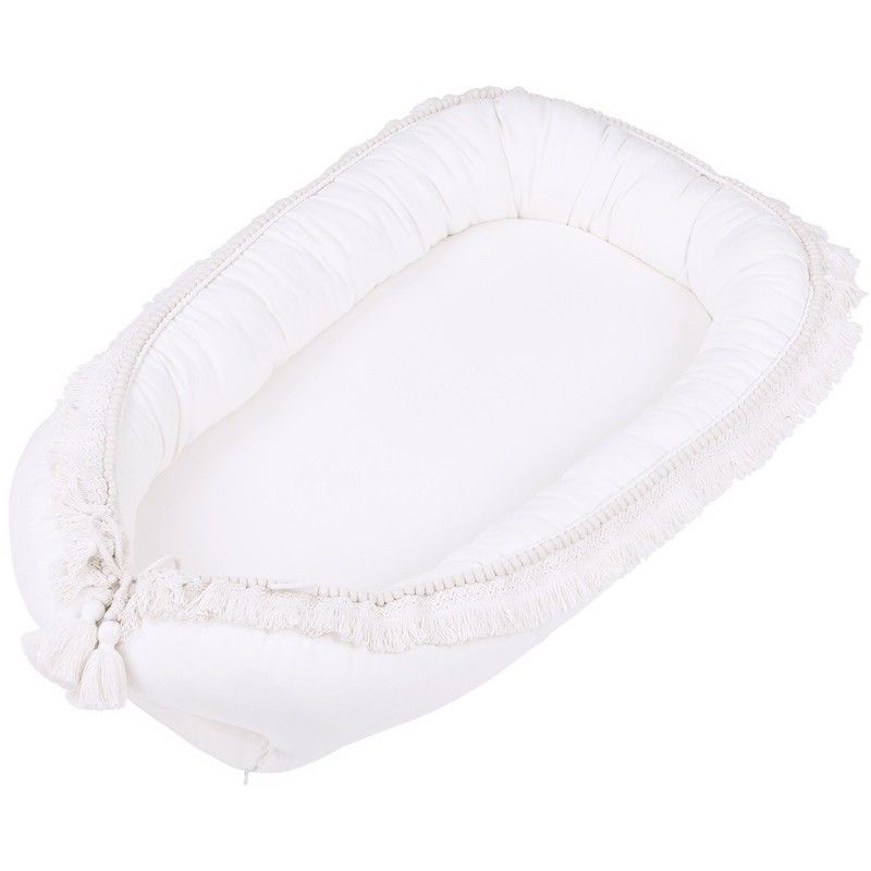 Cotton & Sweets - Babynest Boho Weiss