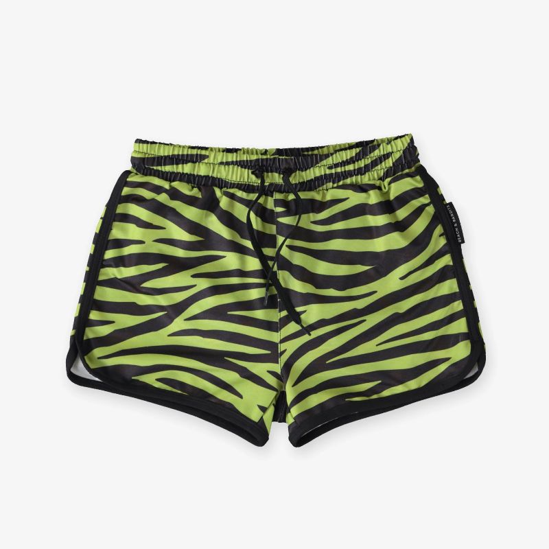 Beach & Bandits - UV Surfer Badeshorts Pesto Tiger