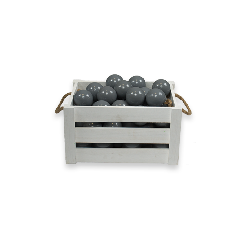 MeowBaby - Bälle Set 50 Stück grau