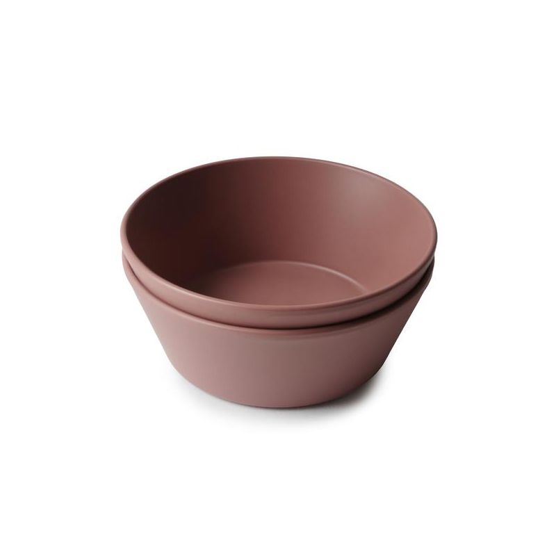 Mushie - 2er Set Schalen rund Woodchuck