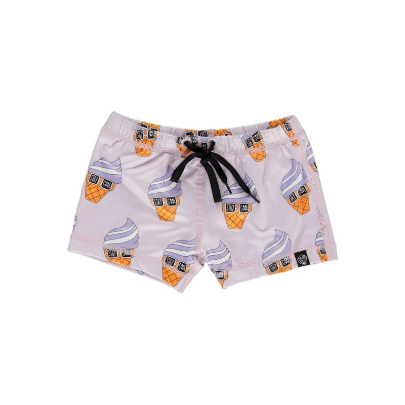 Beach & Bandits - UV Badeshorts Cool Ice Cream Lavender