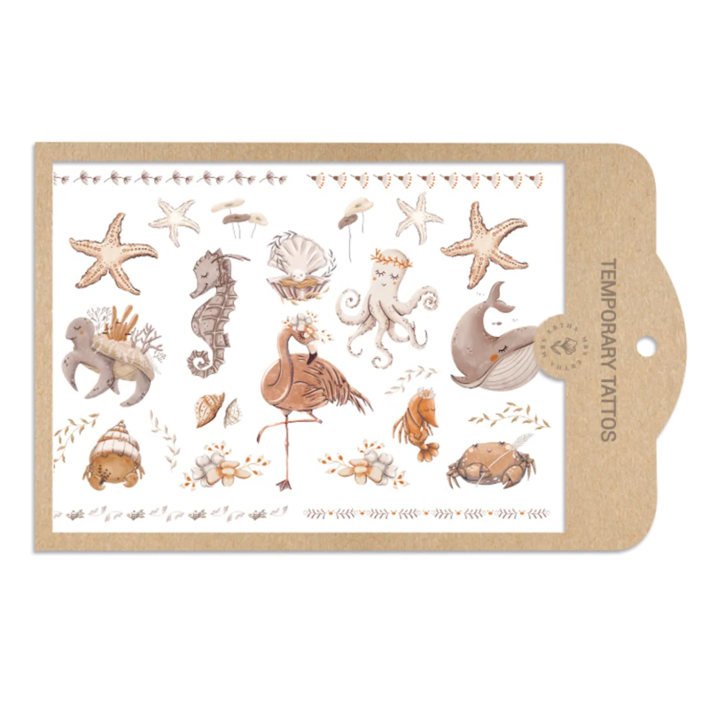 Mrs Ertha - Kindertattoos Flamingo