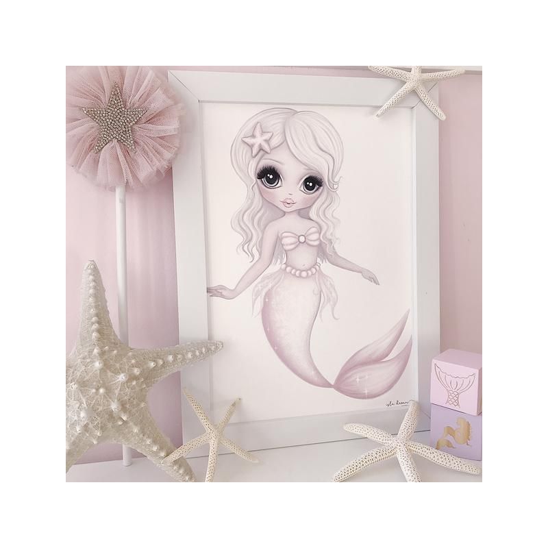 Isla Dream Prints - Poster Jewel die Meerjungfrau