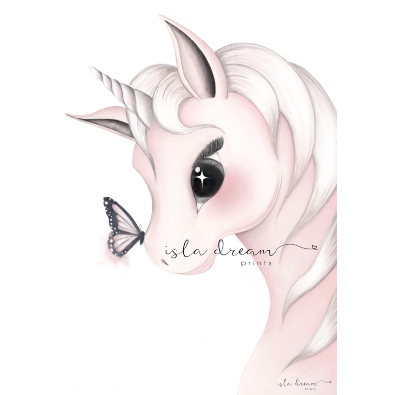 Isla Dream Prints - Poster Mila Einhorn