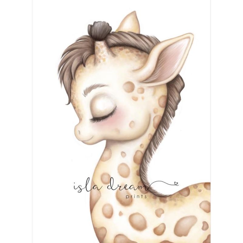 Isla Dream Prints - Poster Gerald the Giraffe