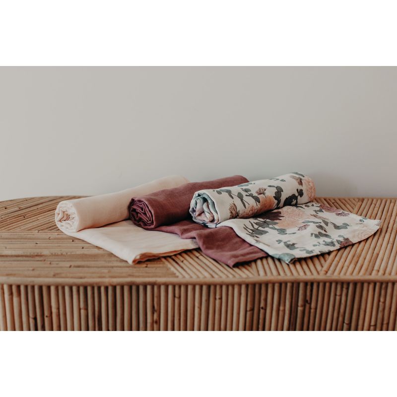 Frankie Lane - Muslin Swaddle Set Love Story