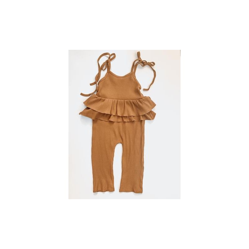 Dusty Daisy - Overall Ripped Caramel