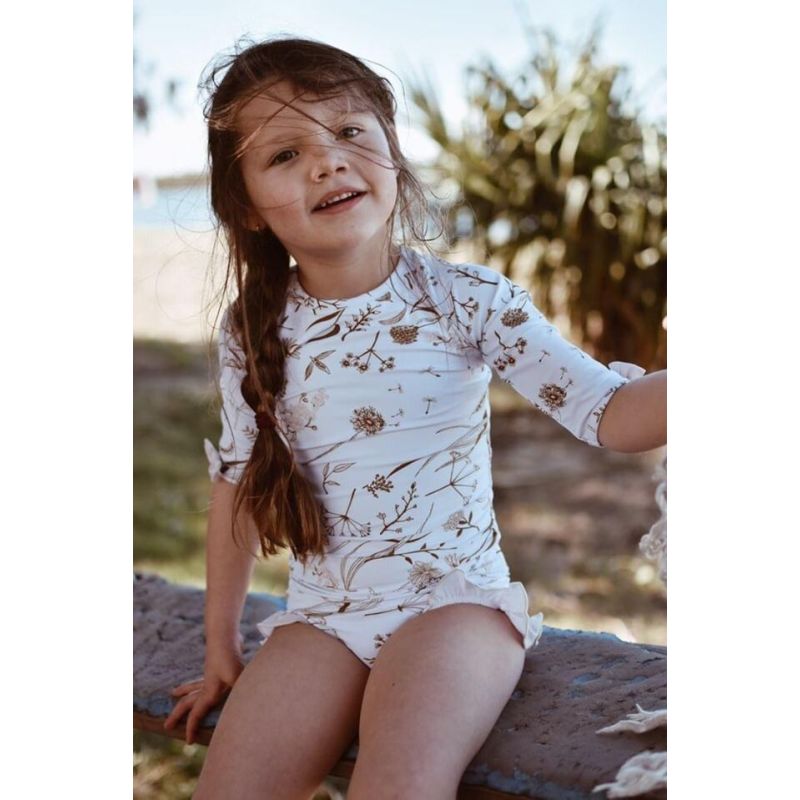 Lunas Treasure - UV Badeanzug Sunsuit Sand