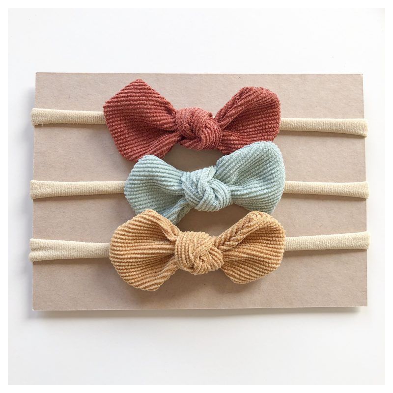 Lunas Treasure - Stirnband 3er Set Erde Mint