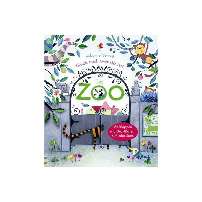 Usborne Verlag - Guck mal, wer da ist! Im Zoo (Klappenbuch)