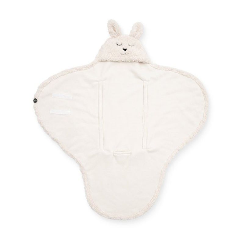 Jollein - Kuschelwrap Plüsch Bunny Off White