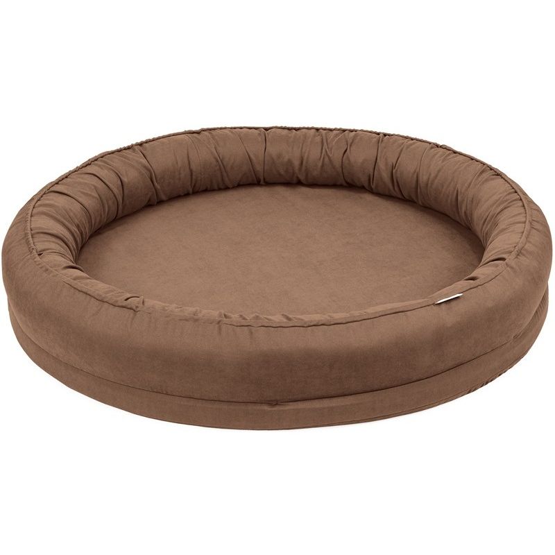 Cotton & Sweets - Junior Nest Basic ohne Rüschchen Choclolate