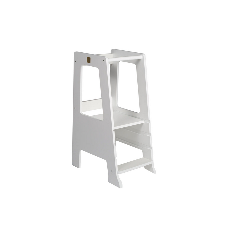 MeowBaby - Küchenhelfer Stuhl weiss Premium Version