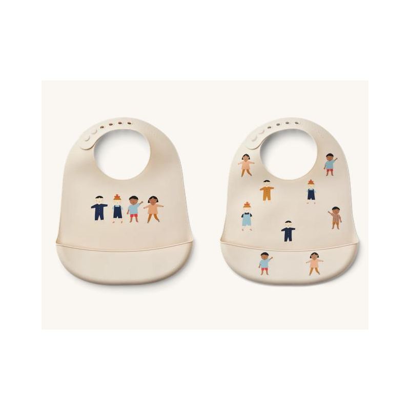 LIEWOOD - Tilda Silikonlätzchen Set Kids