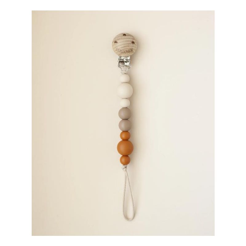 littleCHEW - Schnullerclip Kira Bronze