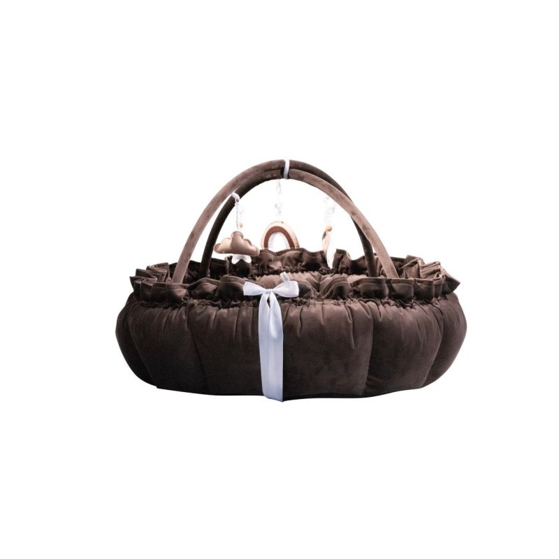 Lilac Sunday - Babyinsel rund 2 in 1 Fabian braun Spielzeug beige