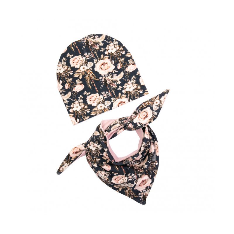 Ul & Ka - Beanie & Schal Set Vintage