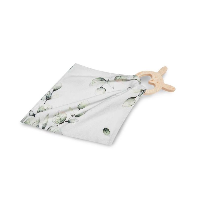 Qbana Mama - Kuscheltuch Eukalyptus Schildkröte Holzbunny