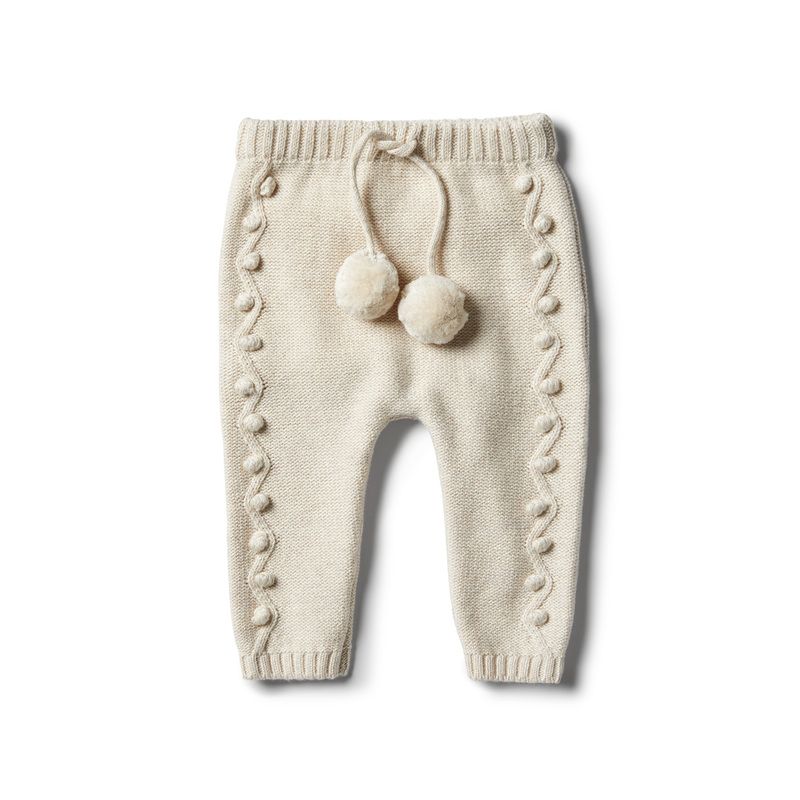 wilson & frenchy - Oatmeal Strick Leggings Baubles