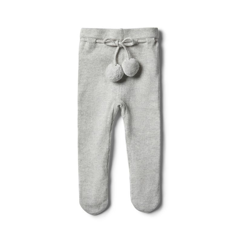 wilson & frenchy - Cloud Grey Strick Leggings