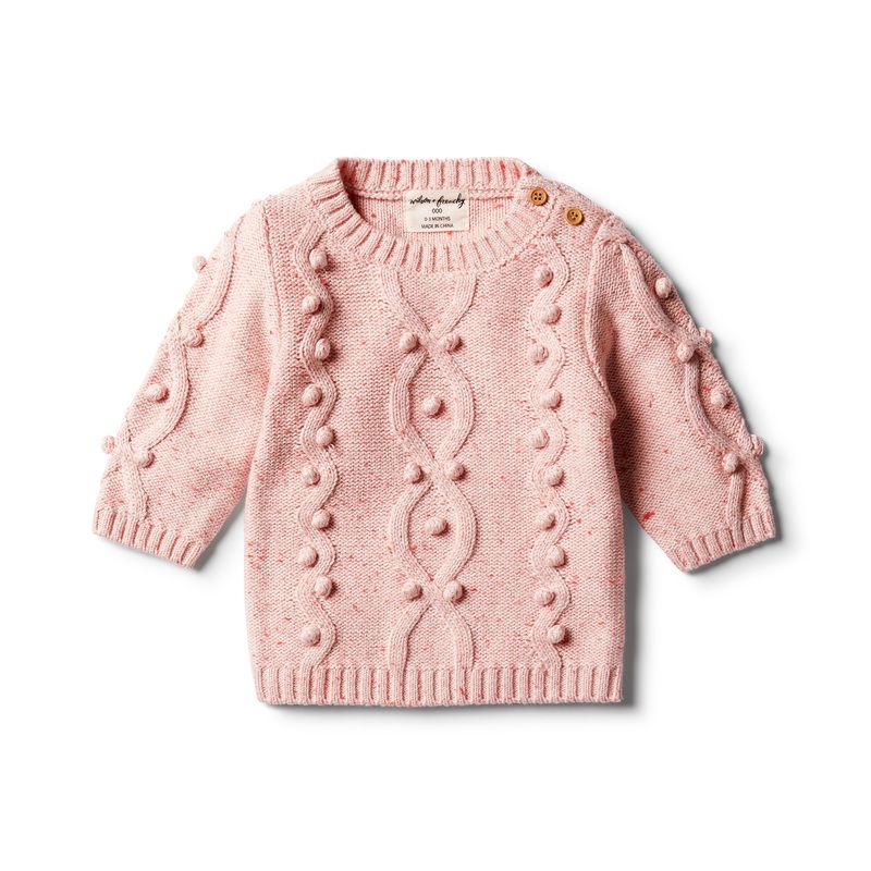 wilson & frenchy - Chilli Fleck Strick Pullover Baubles