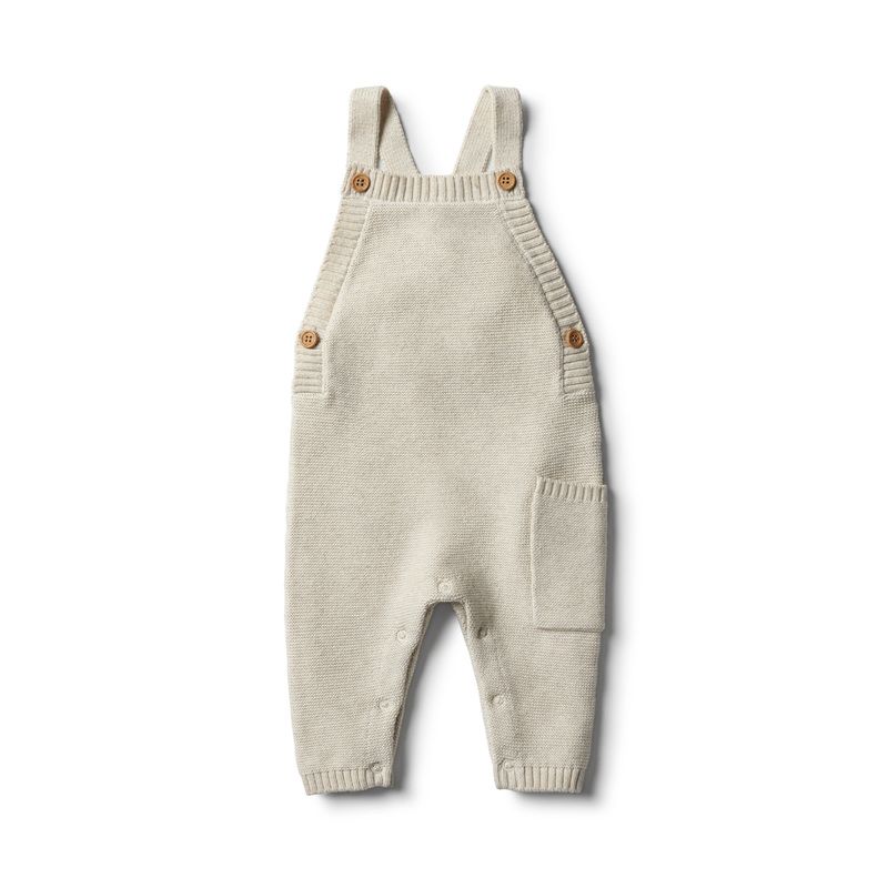 wilson & frenchy - Oatmeal Strick Latzhose
