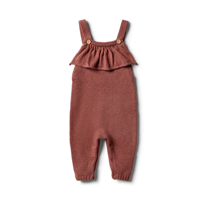 wilson & frenchy - Chilli Marle Strick Ruffle Overall