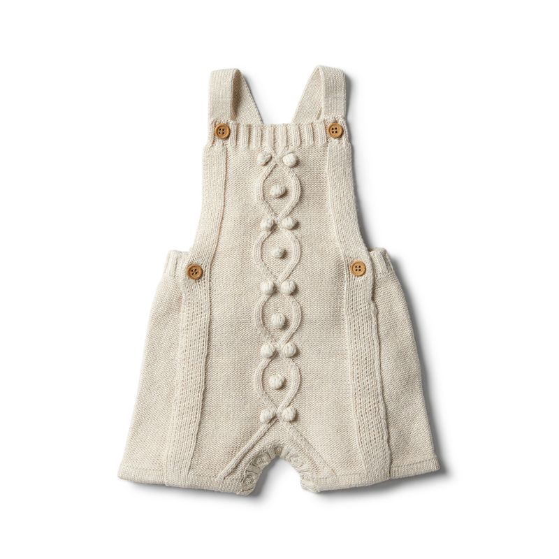 wilson & frenchy - Oatmeal Strick Playsuit Baubles