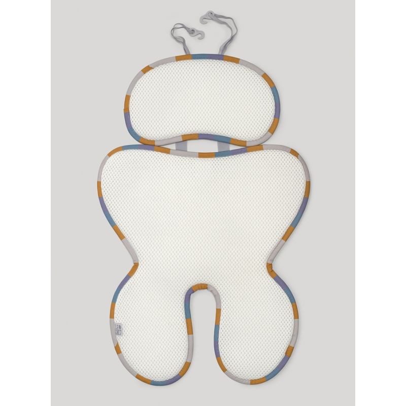 LEOKID - Anti- Schwitz 3D Einlage Kinderwagen / Autositz Leaf Kleinkind