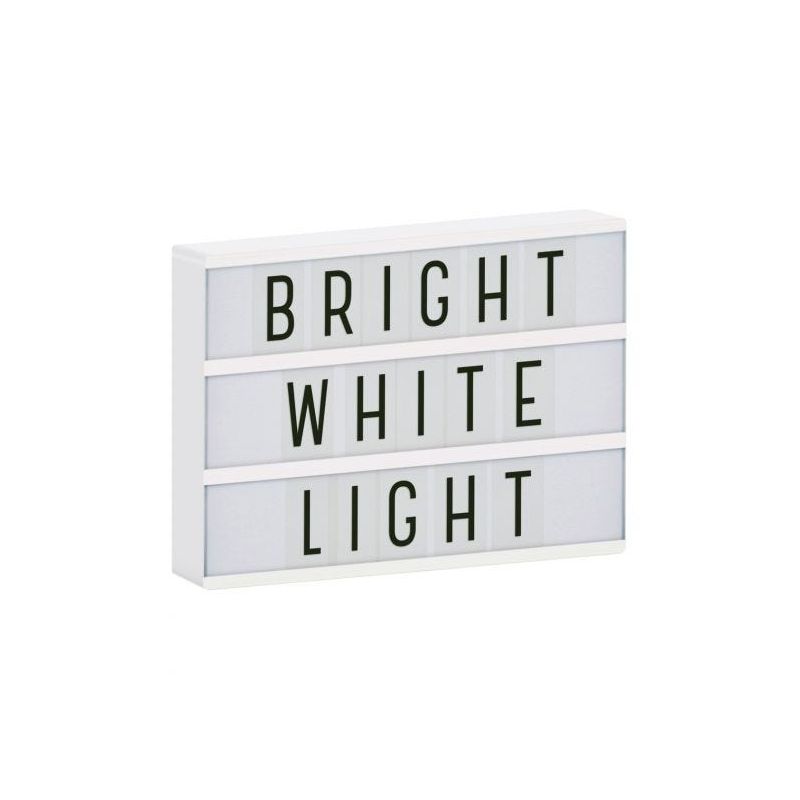 A Little Lovely Company - Lightbox A4 Weiss